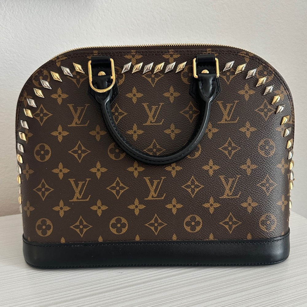 Louis Vuitton Studded Alma PM Metal Stones *Limited Edition*